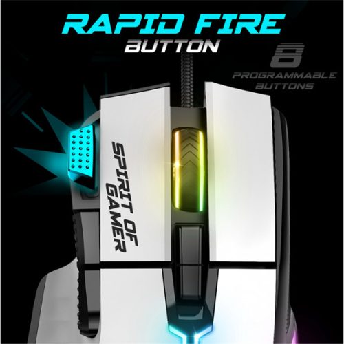 Spirit of Gamer Pro-M5 Arctic egér