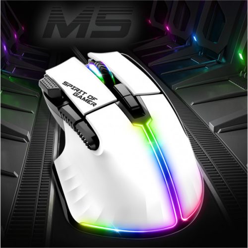 Spirit of Gamer Pro-M5 Arctic egér