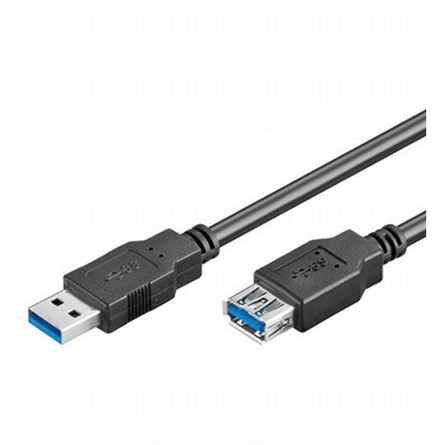 USB3.0 A M/F adatkábel hosszabbító 1.8m