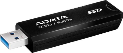 500GB ADATA SC610 USB3.2 Gen2 A külső SSD (SC610-500G-CBK)