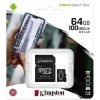 64GB Kingston Canvas Select Plus Class 10 UHS-1 microSDHC memóriakártya (SDCS2/64GB)