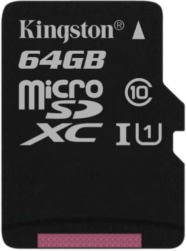 64GB Kingston Canvas Select 80R CL10 UHS-1 microSDXC memóriakártya (SDCS/64GBGPSP)