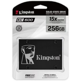 256GB Kingston KC600 SATA3 SSD (SKC600/256G)