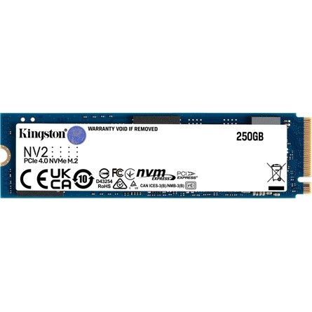 250GB Kingston NV2 PCIe x4 (4.0) M.2 SSD (SNV2S/250G)