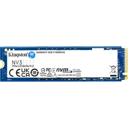 500GB Kingston NV3 PCIe x4 (4.0) M.2 SSD (SNV3S/500G)