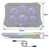 Spirit of Gamer AirBlade 1200 RGB notebook hűtőpad (SOG-VE1200)