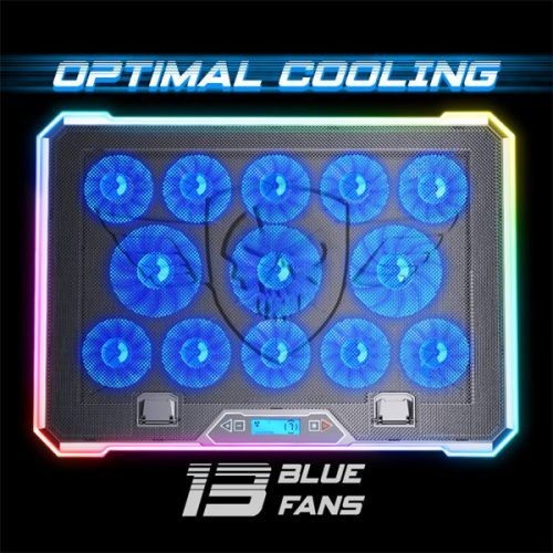 Spirit of Gamer Airblade 1300 RGB notebook hűtő (SOG-VE1300RGB)