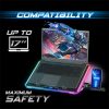Spirit of Gamer Airblade 1300 RGB notebook hűtő (SOG-VE1300RGB)