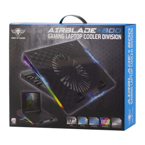 Spirit of Gamer Airblade 800 RGB notebook hűtő