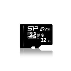 32GB Silicon Power MicroSD kártya - microSDHC Elite UHS-1 + adapter