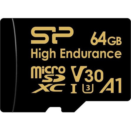 64GB Silicon Power Golden Series High Endurance microSDXC memóriakártya