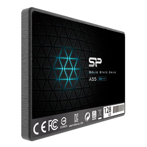 128GB Silicon Power A55 SATA3 SSD (SP128GBSS3A55S25)