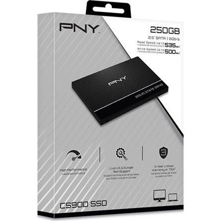 250GB PNY CS900 SATA3 SSD (SSD7CS900-250-RB)