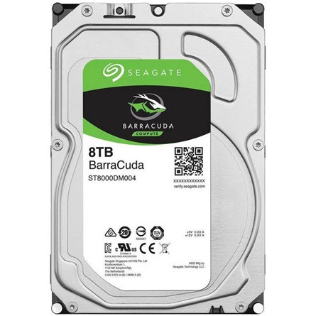 8TB Seagate Barracuda SATA3 HDD (ST8000DM004)