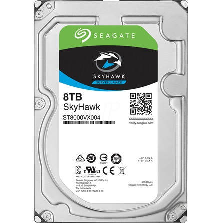 8TB Seagate SkyHawk SATA3 HDD (ST8000VX004)