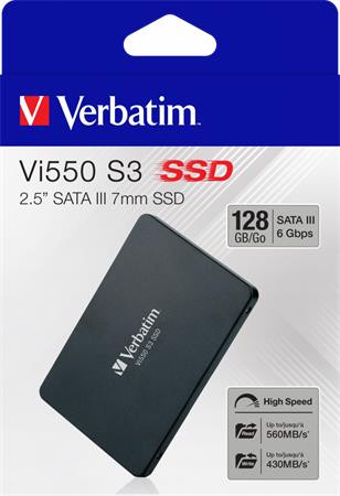 128GB Verbatim "Vi550" SATA3 SSD (SVM128GV)