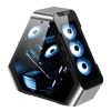 Jonsbo TR03-G Showcase ATX Ezüst Edzett üveg számítógépház
