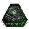 Jonsbo TR03-G Showcase ATX Ezüst Edzett üveg számítógépház