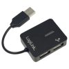 LogiLink Smile 4 portos USB2.0 HUB fekete