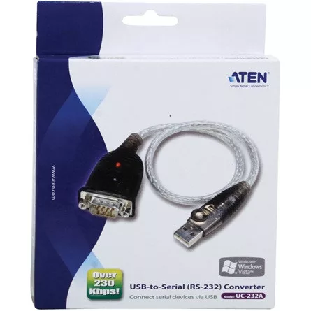Aten USB A -> Serial RS-232 M/M adapter