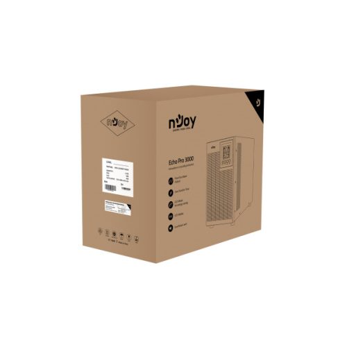 NJOY Echo Pro 3000VA szünetmentes tápegység
