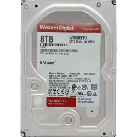 8TB Western Digital Red Plus SATA3 HDD (WD80EFPX)