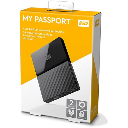 2TB Western Digital  My Passport Ultra USB3.0 külső winchester