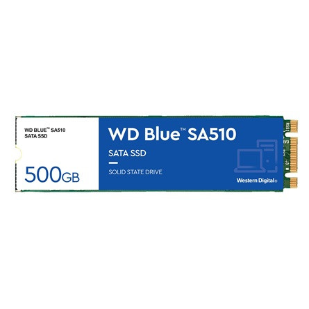 500GB Western Diigital Blue SA510 SATA3 M.2 SSD