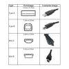 OEM USB 2.0 A -> USB B M/M adatkábel 4.5m