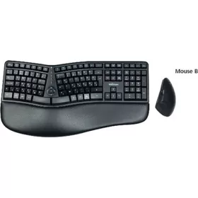   ZALMAN ZM-K690M ergonómikus vezeték nélküli billentyűzet + egér (mouse B)