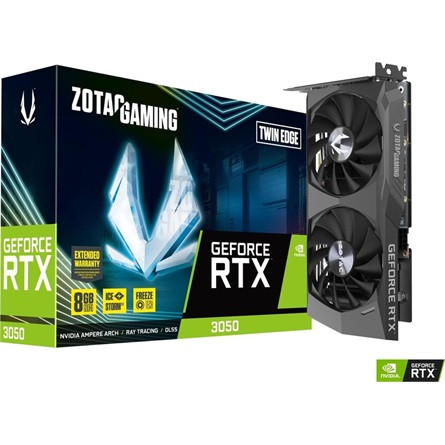 Zotac GeForce RTX 3050 Twin Edge 8GB GDDR6 (ZT-A30500E-10M)
