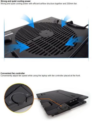 Zalman ZM-NS2000 notebook hűtő