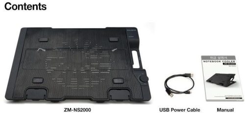 Zalman ZM-NS2000 notebook hűtő