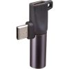 Akyga  AK-AD-62 USB-C -> Jack stereo 3,5mm (3pin) USB-C M/F adapter