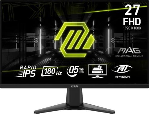 MSI MAG 275F IPS 180Hz gaming monitor - 1,5 év garancia (használt)