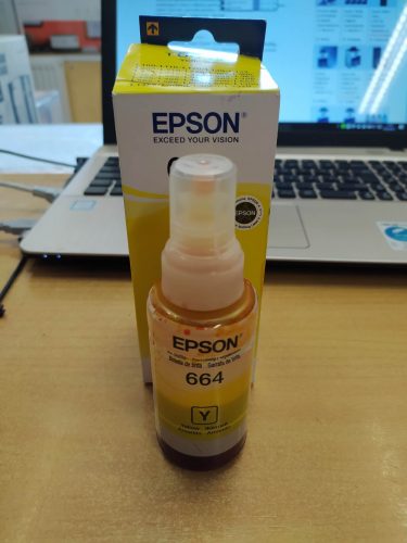 Epson T6644 sárga tinta (bontott)