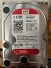2TB Western Digital Red 3.5 2TB 5400rpm 64MB SATA3 merevlemez (használt)